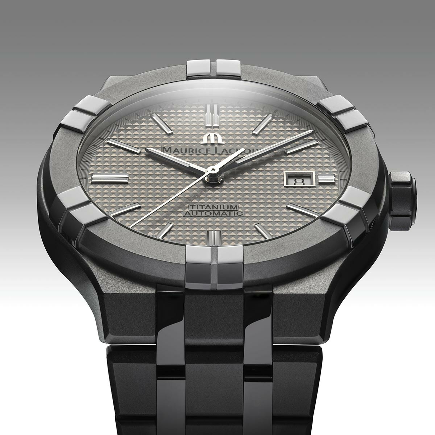 Maurice Lacroix AIKON Automatic Titanium ML-AI6008TT032230-1 Erkek Kol Saati