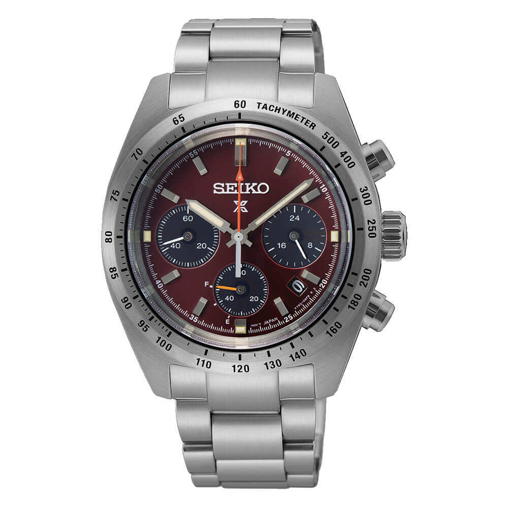 Seiko Prospex Solar Speedtimer Factory Red SSC953P1 Limited Edition