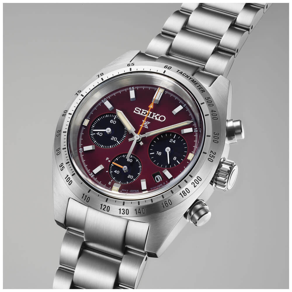 Seiko Prospex Solar Speedtimer Factory Red SSC953P1 Limited Edition