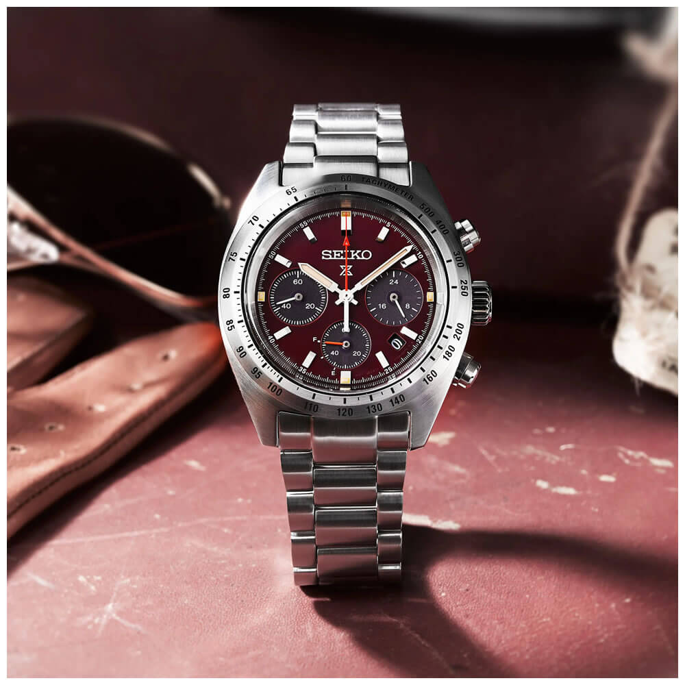 Seiko Prospex Solar Speedtimer Factory Red SSC953P1 Limited Edition