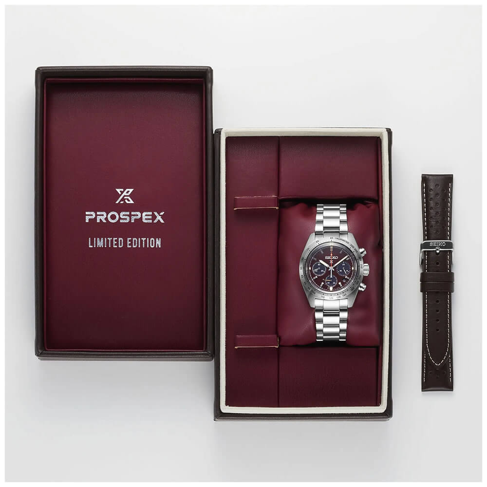 Seiko Prospex Solar Speedtimer Factory Red SSC953P1 Limited Edition