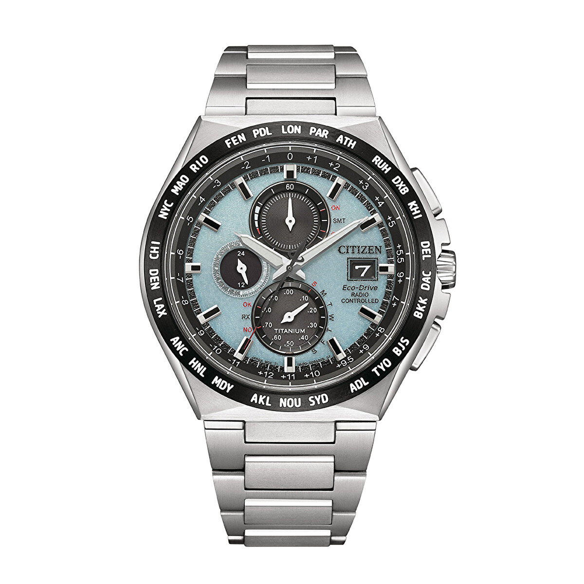 Citizen Eco-Drive Radio Controlled AT8238-84M Titanyum