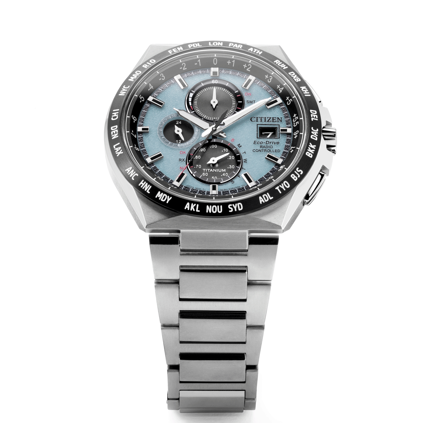 Citizen Eco-Drive Radio Controlled AT8238-84M Titanyum