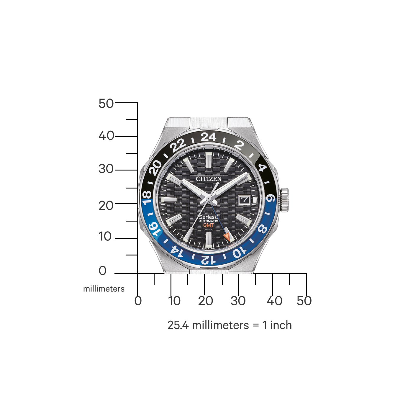 Citizen Series8 Automatic GMT NB6031-56E Erkek Kol Saati