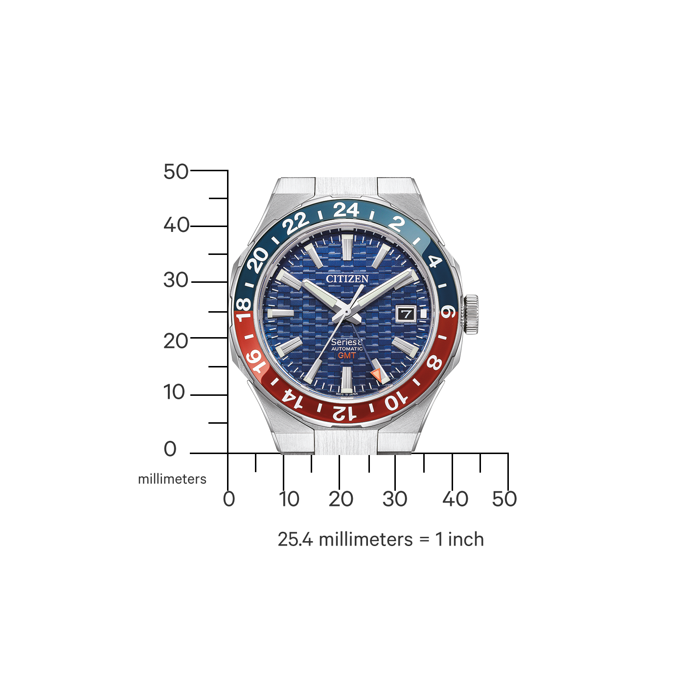 Citizen Series8 Automatic GMT NB6030-59L Erkek Kol Saati