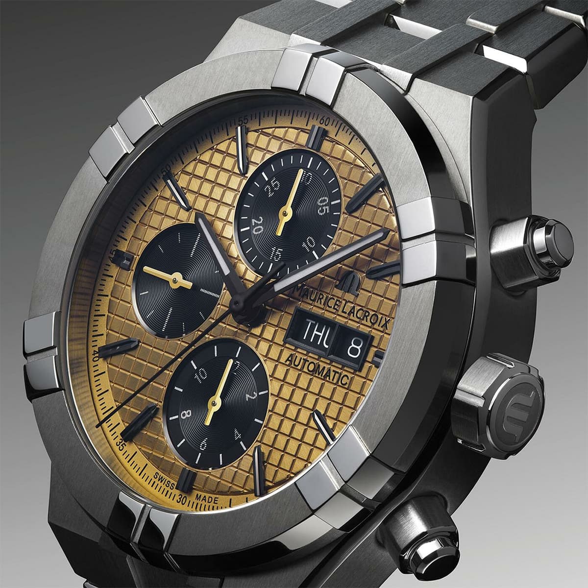 Maurice Lacroix AIKON Automatic Titanyum ML-AI6038TT0325301 Erkek Kol Saati