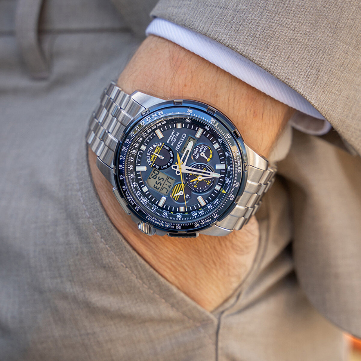 Citizen Eco-Drive Promaster Skyhawk (Blue Angels) JY8058-50L Erkek Kol Saati