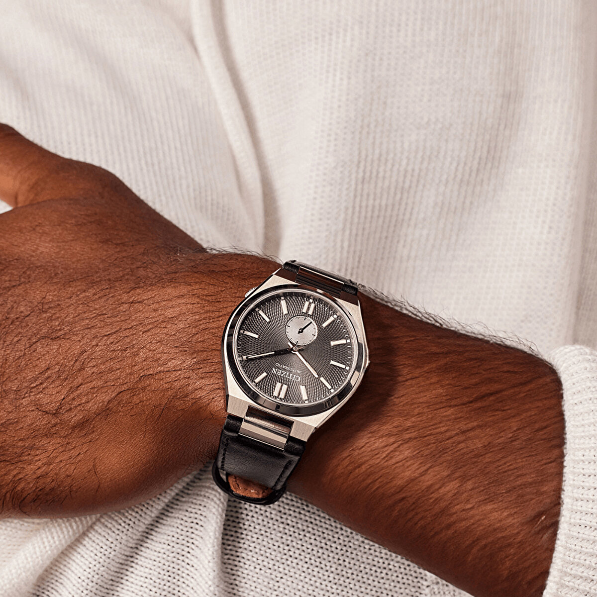 Citizen Tsuyosa Small Second NK5010-01H Erkek Kol Saati