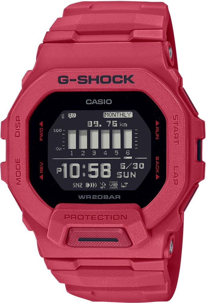Casio G-SHOCK GBD-200RD-4DR Bluetooth Kol Saati