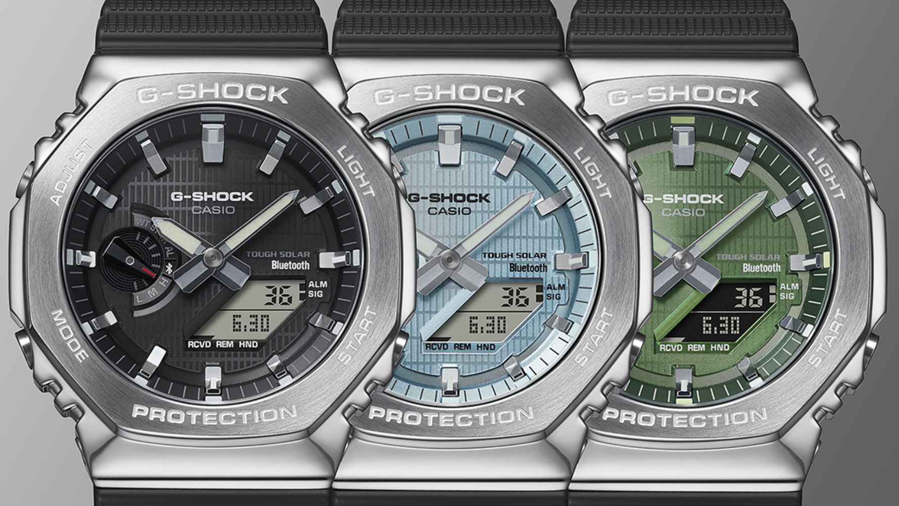 Casio Solar G-SHOCK GBM-2100A-1A3DR Bluetoothlu Kol Saati
