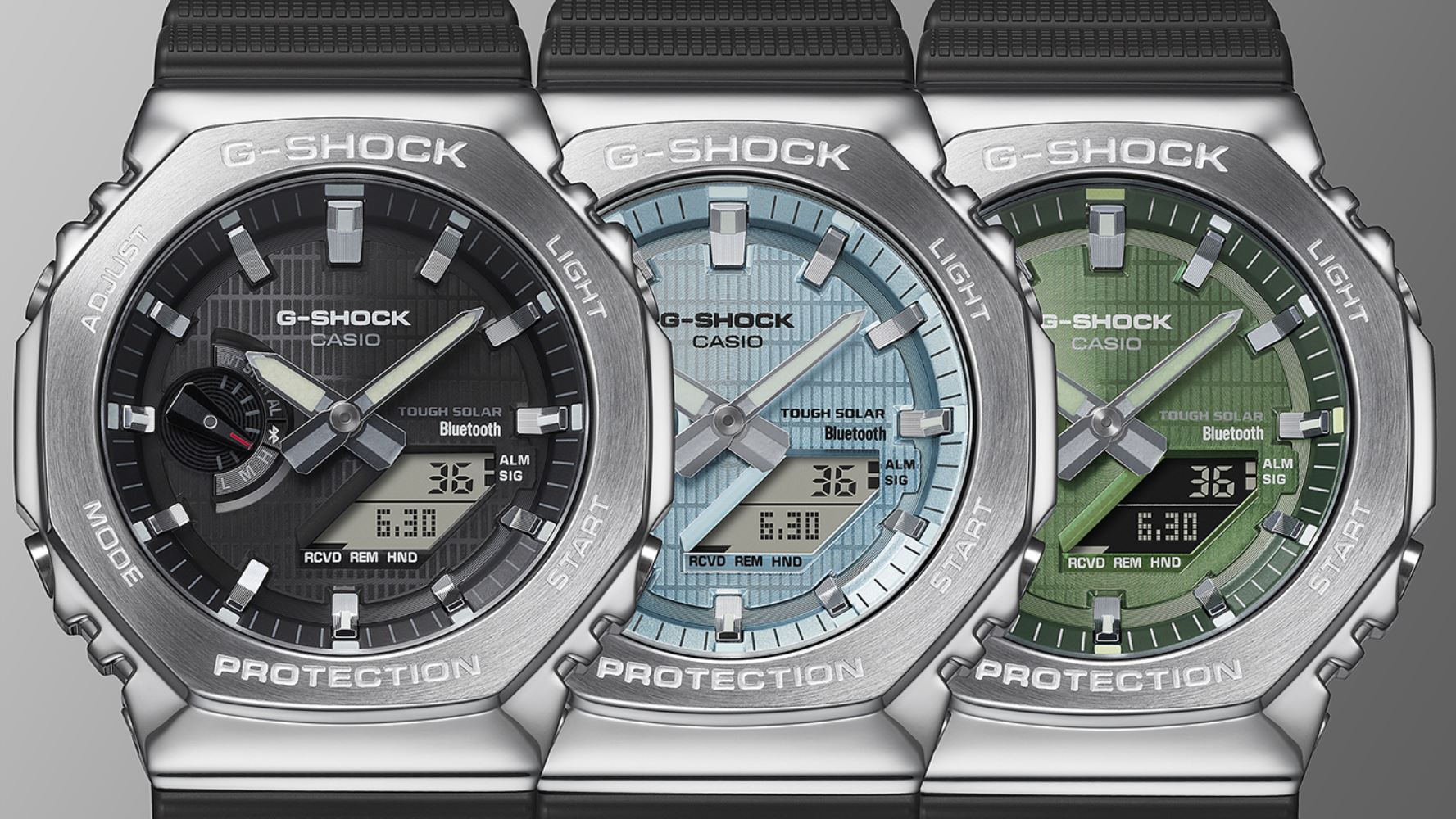 Casio Solar G-SHOCK GBM-2100-1ADR Bluetoothlu Kol Saati