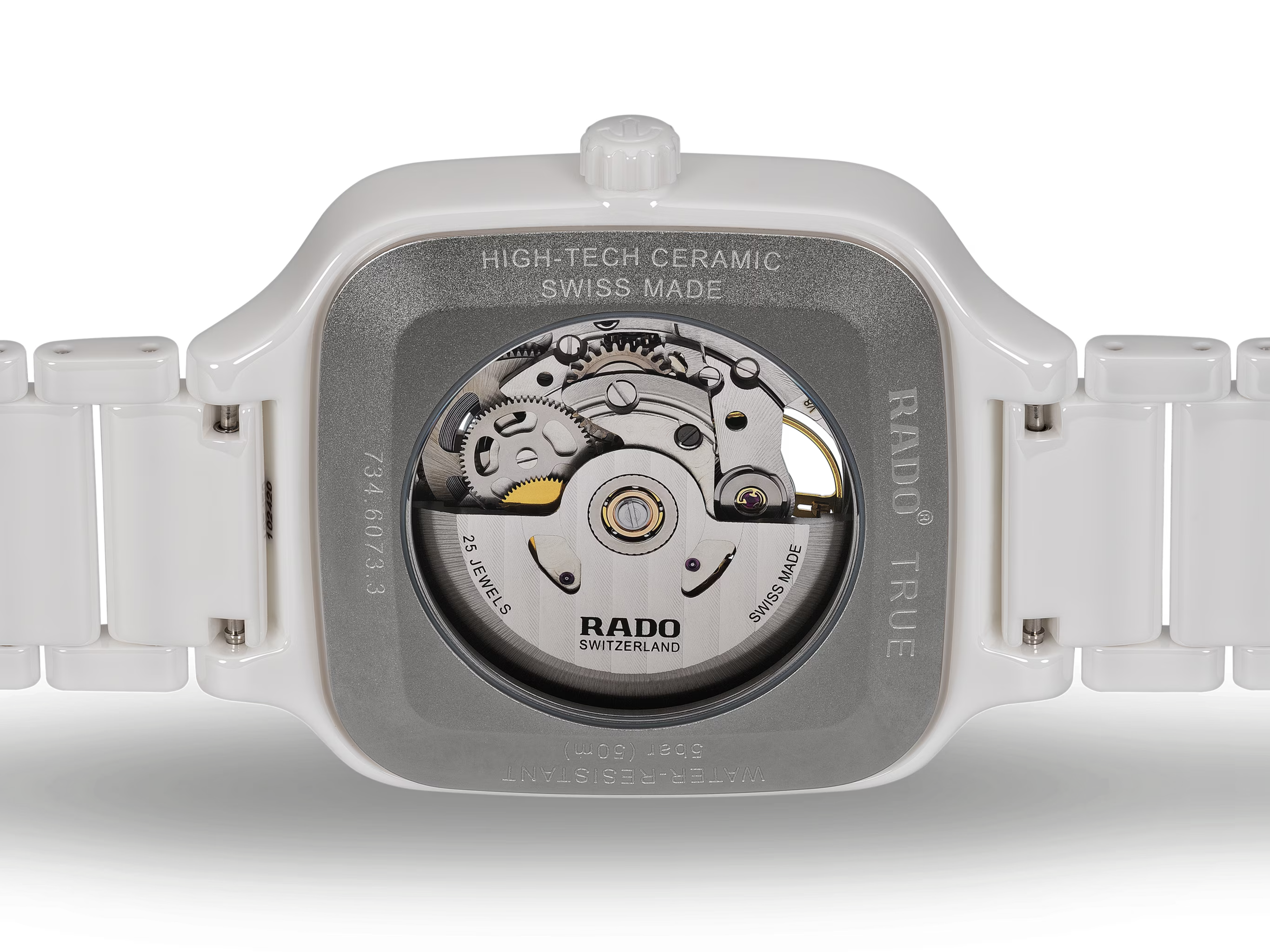 Rado True Square Automatic Open Heart R27073702 Kol Saati