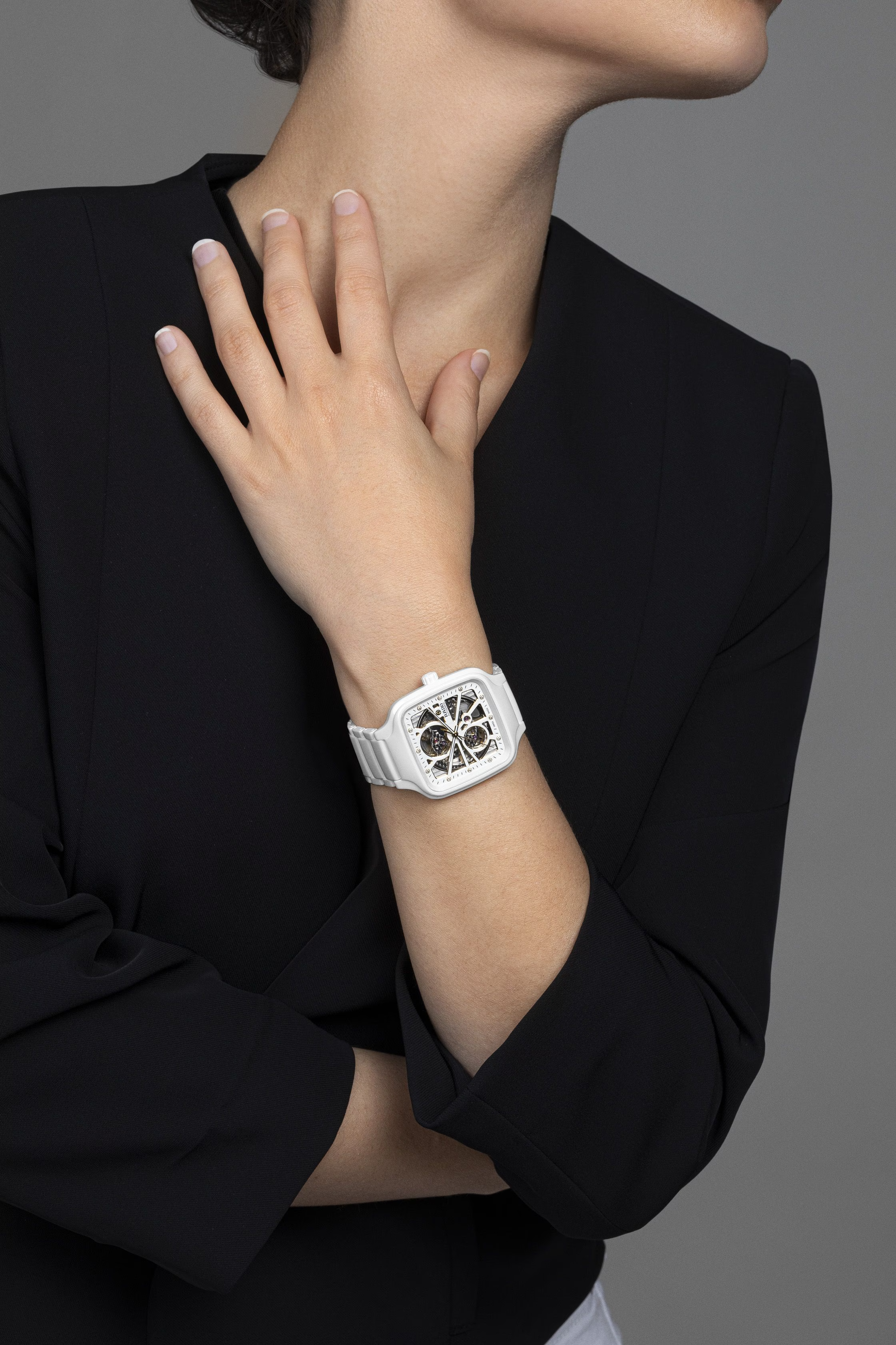 Rado True Square Automatic Open Heart R27073702 Kol Saati