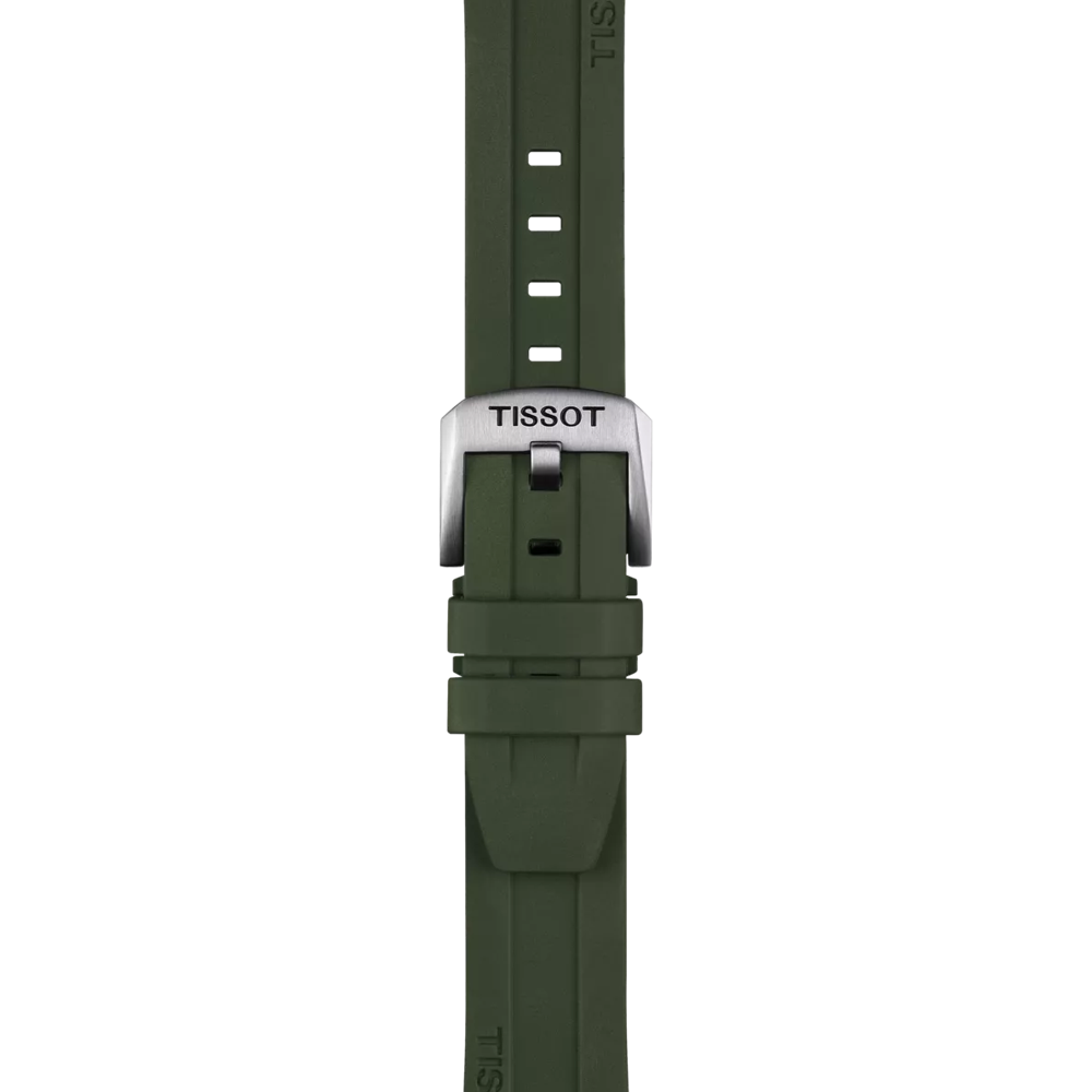 Tissot T852049054 Haki Kauçuk Kordon 20 mm