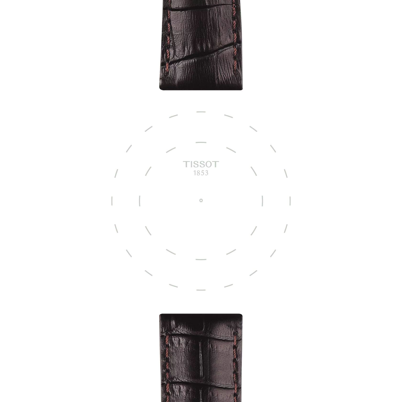 Tissot T852041655 Kahverengi Deri Kordon 22 mm