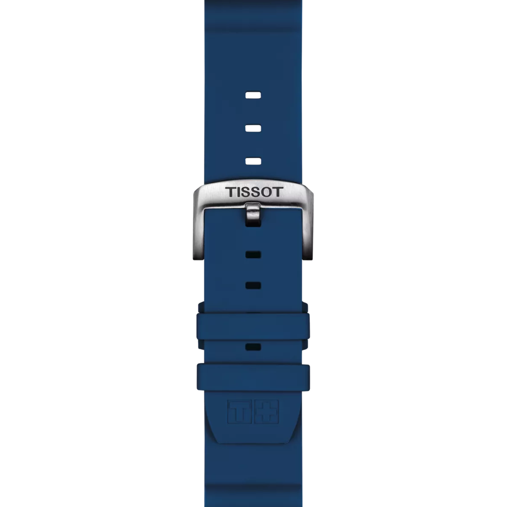 Tissot T852048219 Mavi Kauçuk Kordon 22 mm