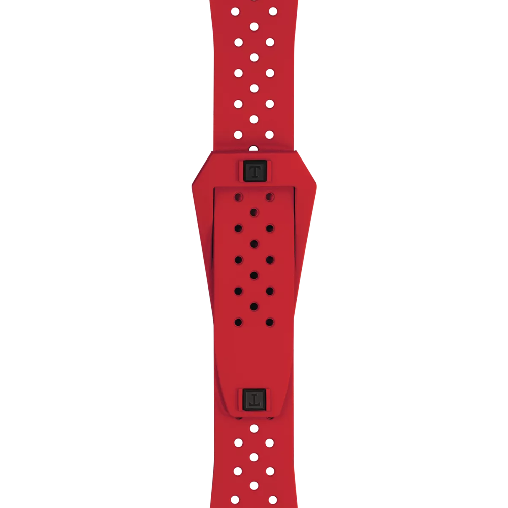 Tissot Sideral T852048860 (T145407) Kırmızı Kauçuk Kordon