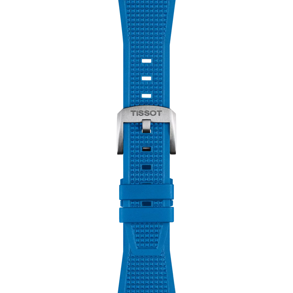 Tissot Prx 40 mm T852049577 Mavi Kauçuk Kordon