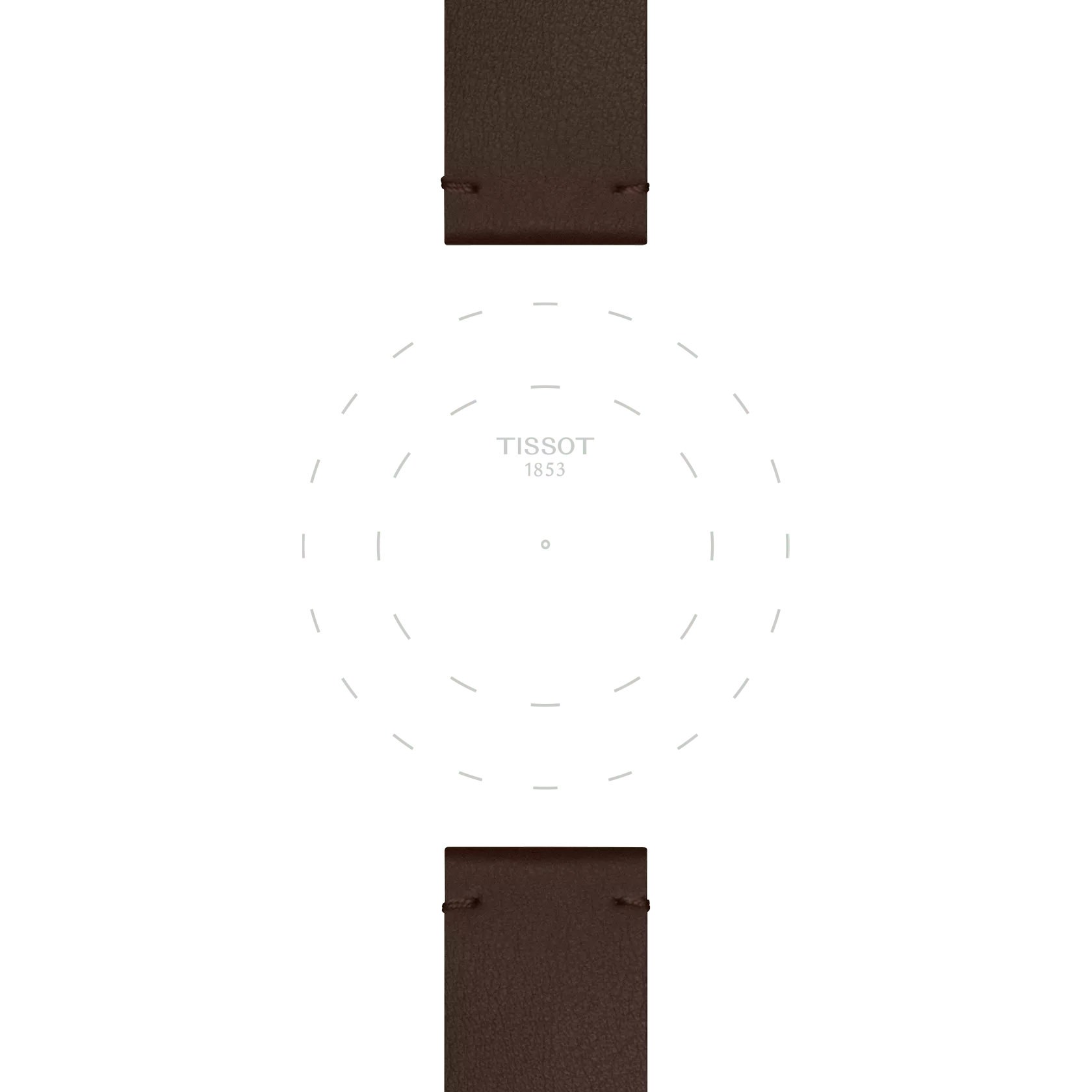 Tissot T852048215 Kahverengi Sentetik Kordon 20 mm