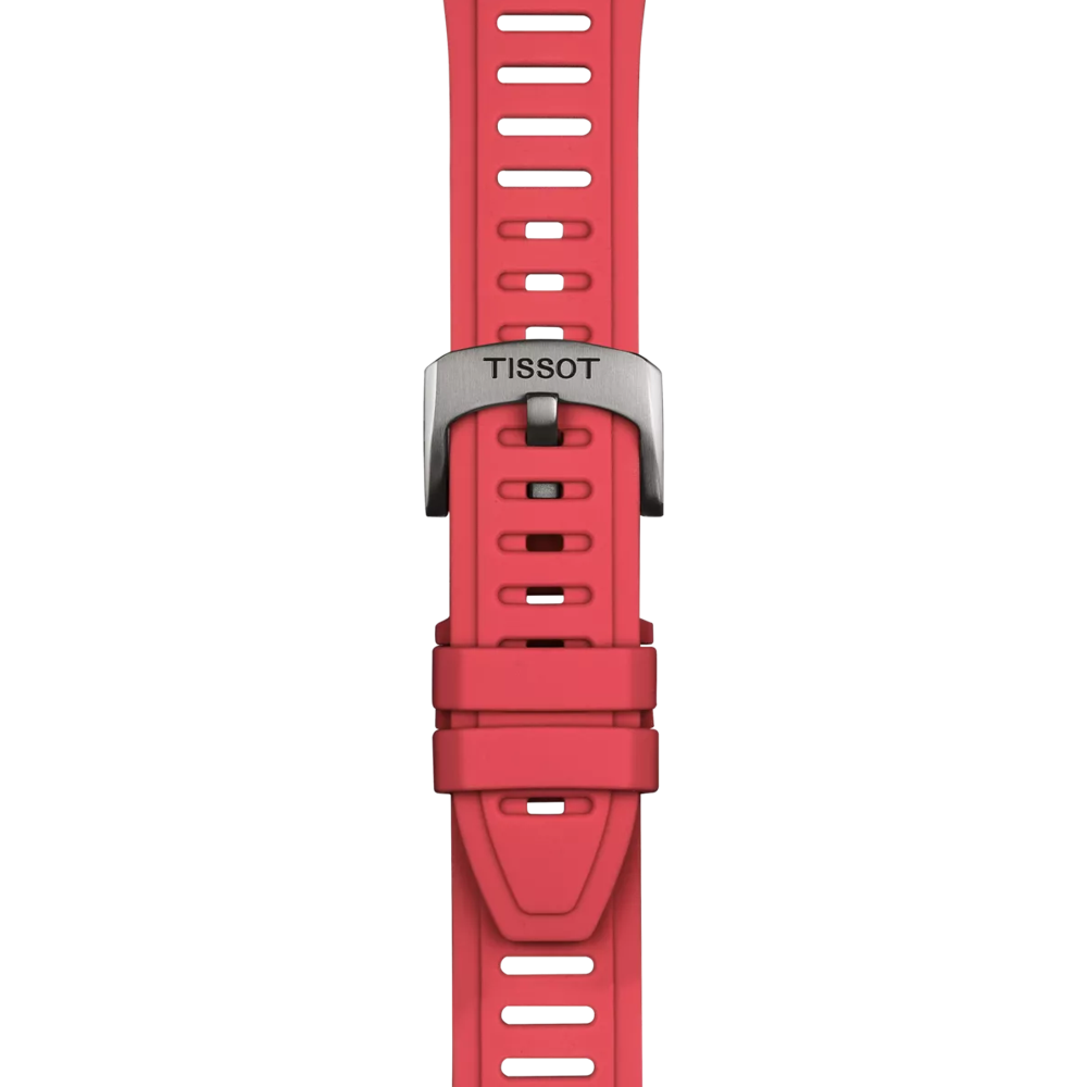 Tissot T852049247 Kırmızı Silikon Kordon 21 mm