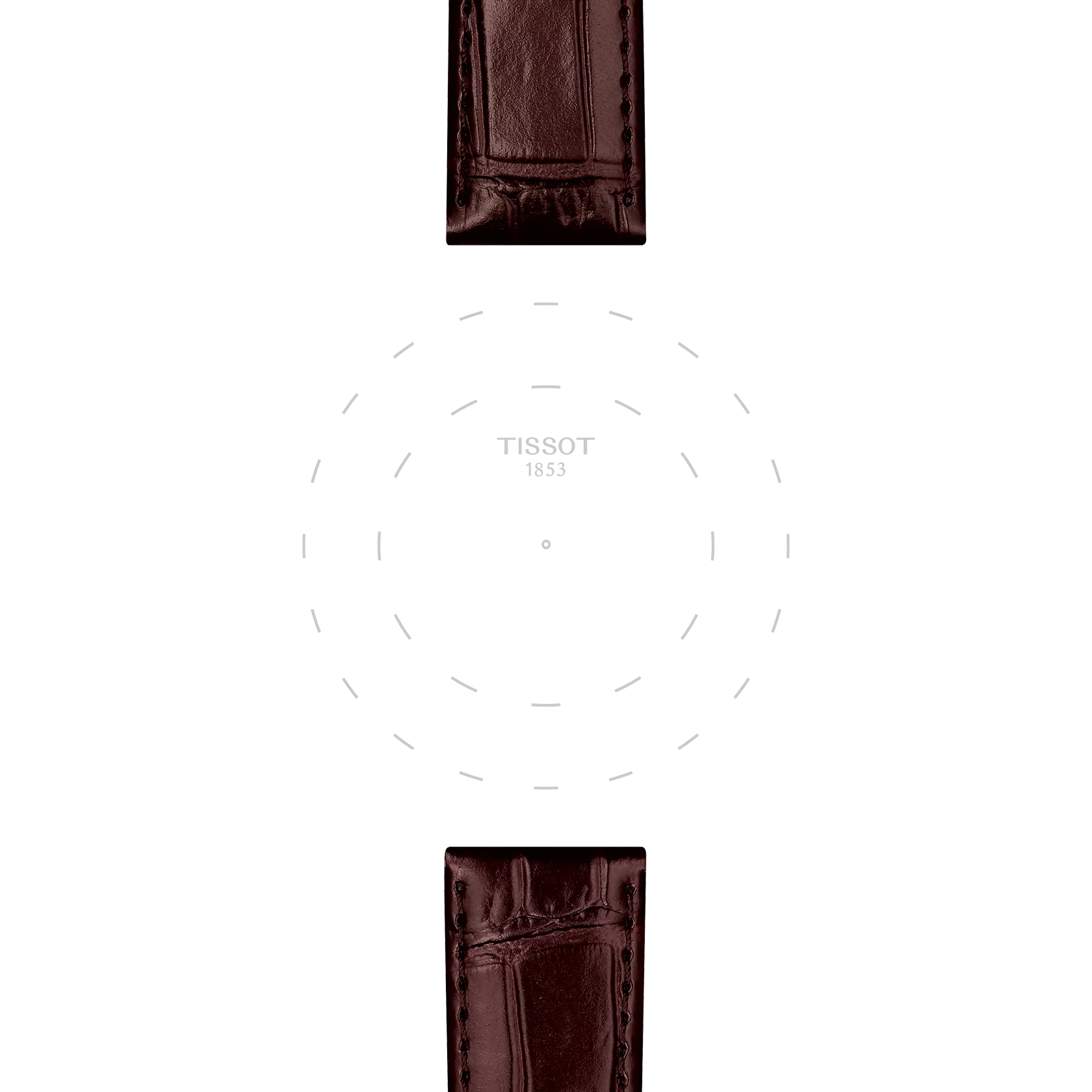 Tissot T852043014 Kahverengi Deri Kordon 20 mm