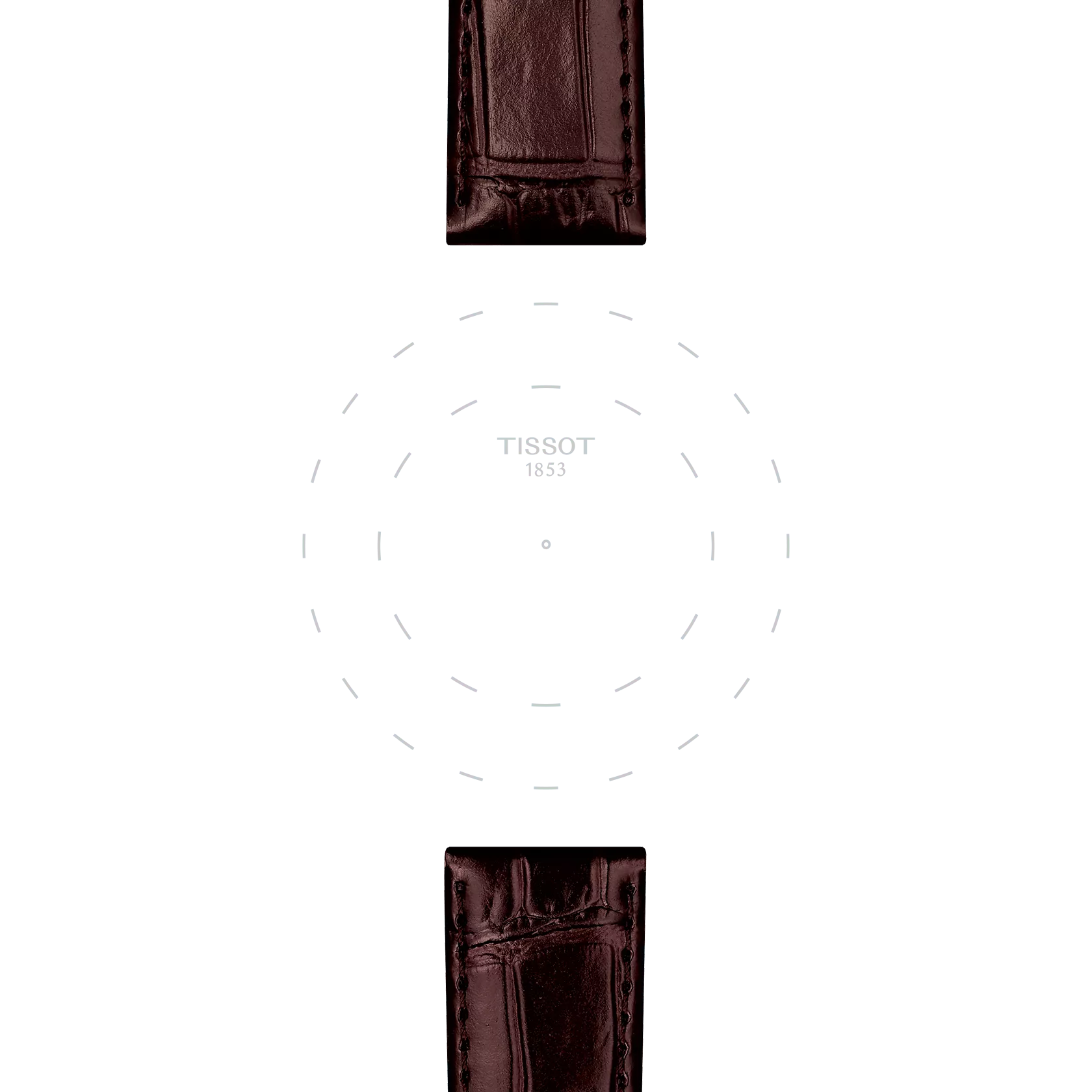 Tissot T852043013 Kahverengi Deri Kordon 20 mm