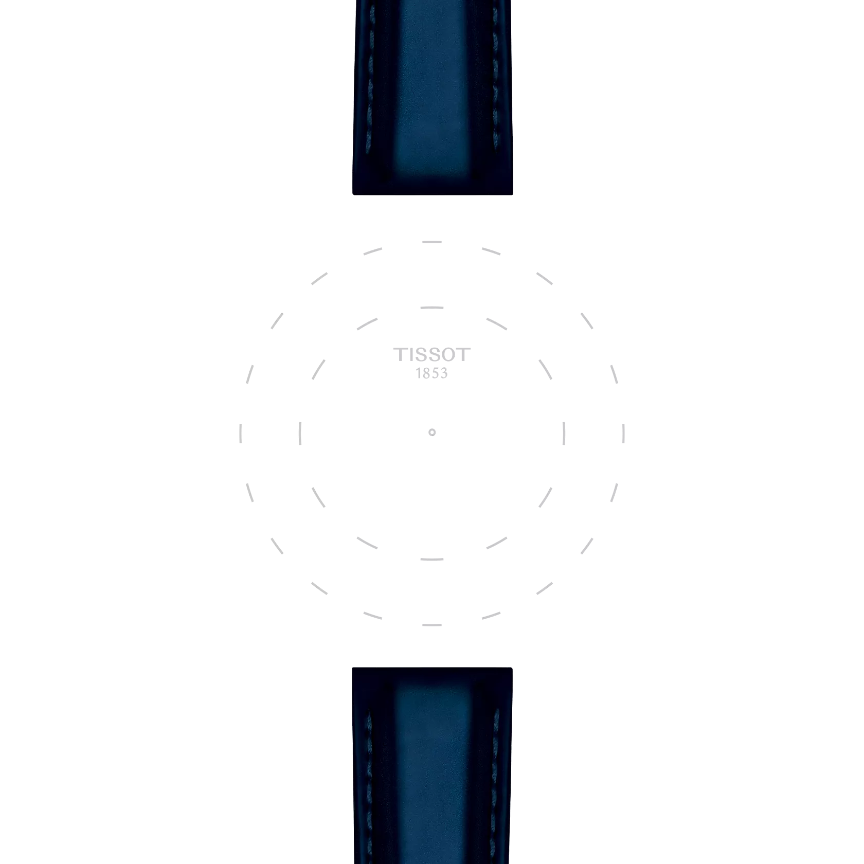 Tissot T852048213 Lacivert Deri Kordon 18 mm