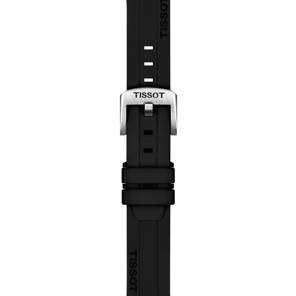 Tissot T852047455 Siyah Kauçuk Kordon 18 mm
