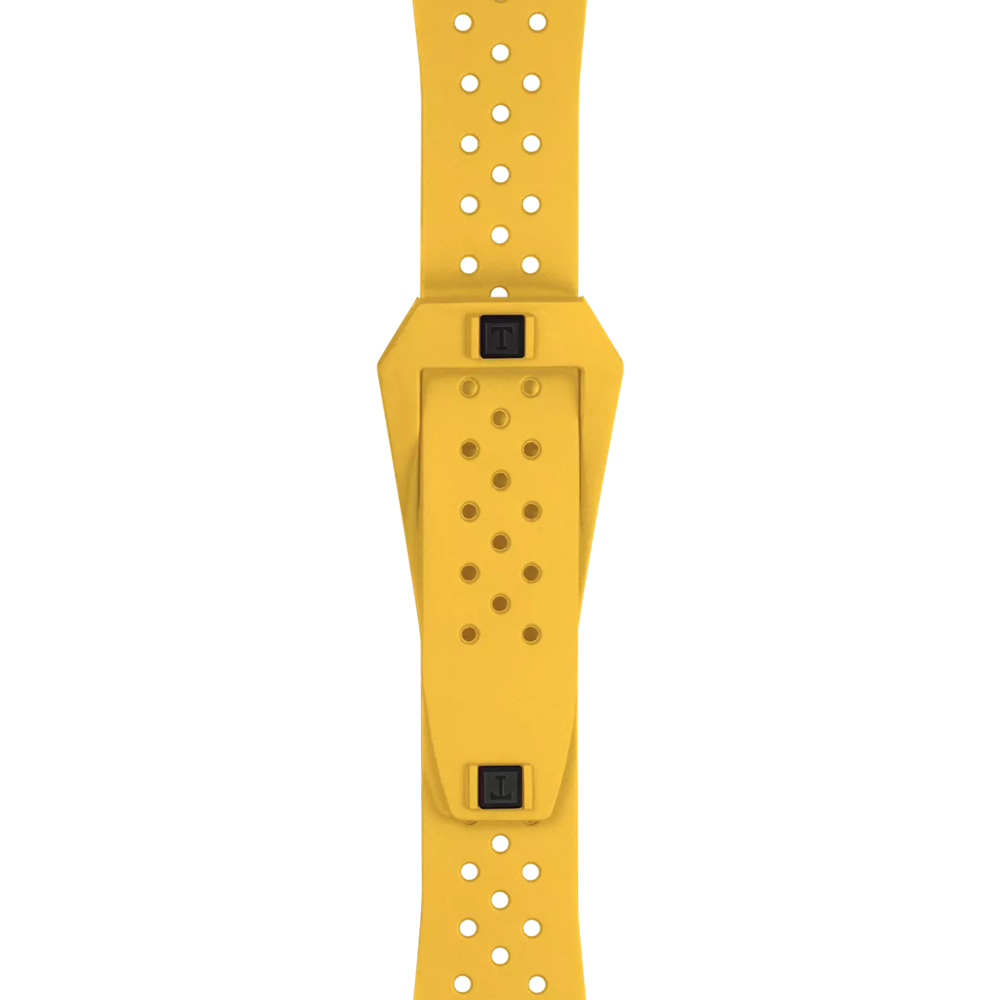 Tissot Sideral T852048859 (T145407) Sarı Kauçuk Kordon