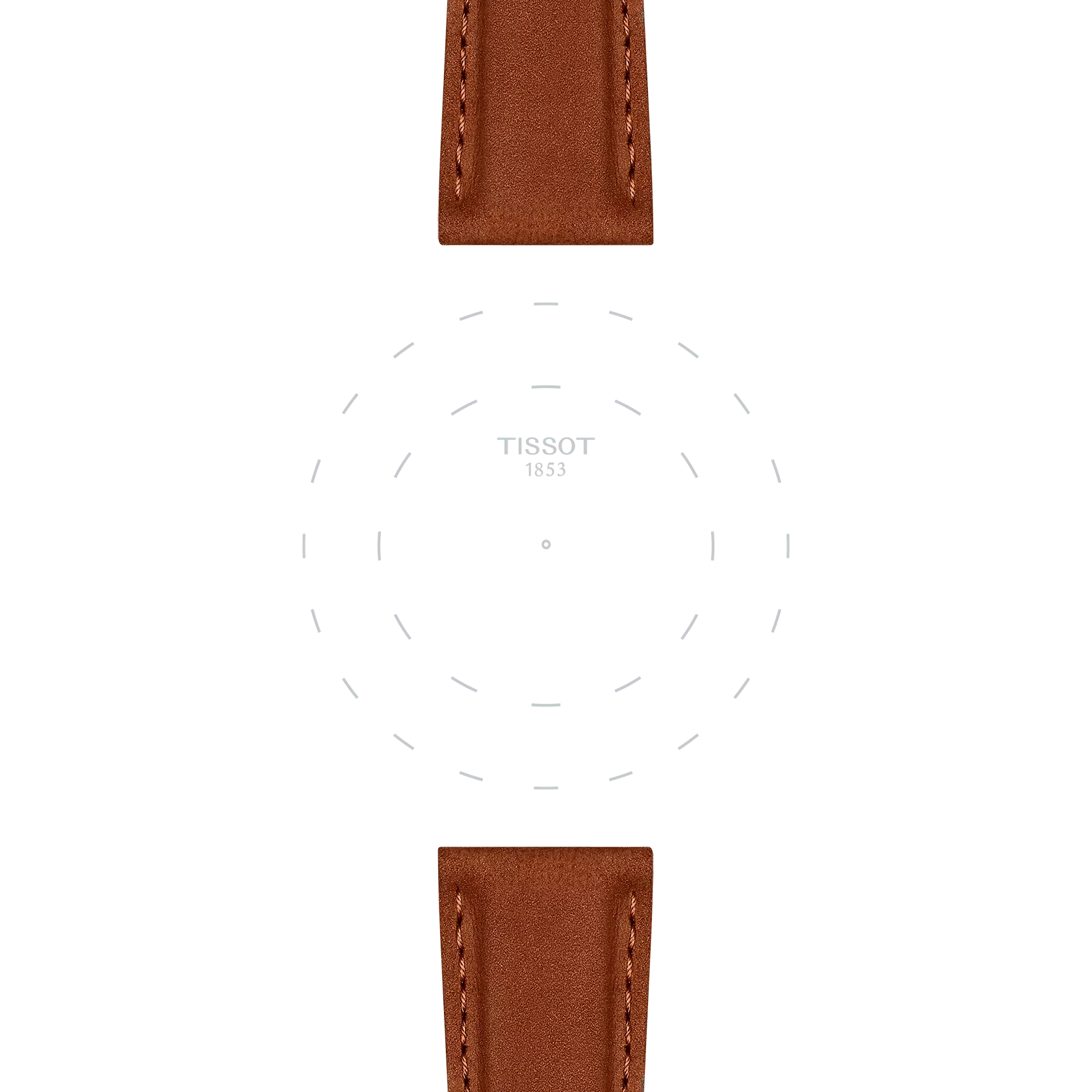Tissot T852048229 Kahverengi Deri Kordon 20 mm