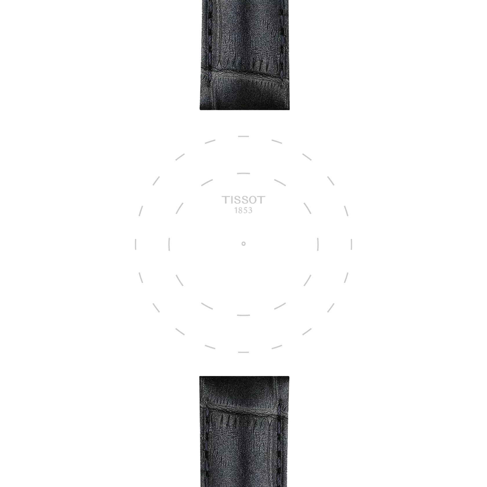 Tissot T852047924 Gri Deri Kordon 16 mm