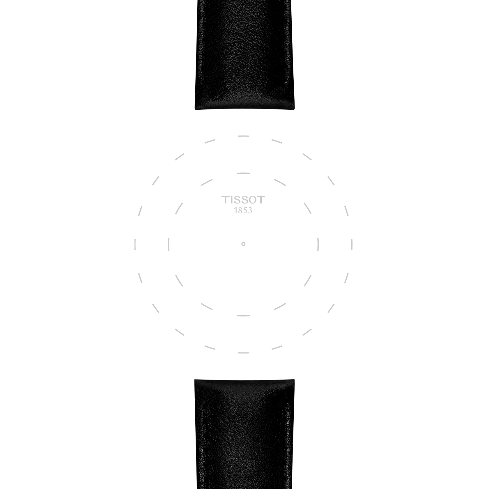 Tissot T852045399 Siyah Sentetik Kordon 22 mm