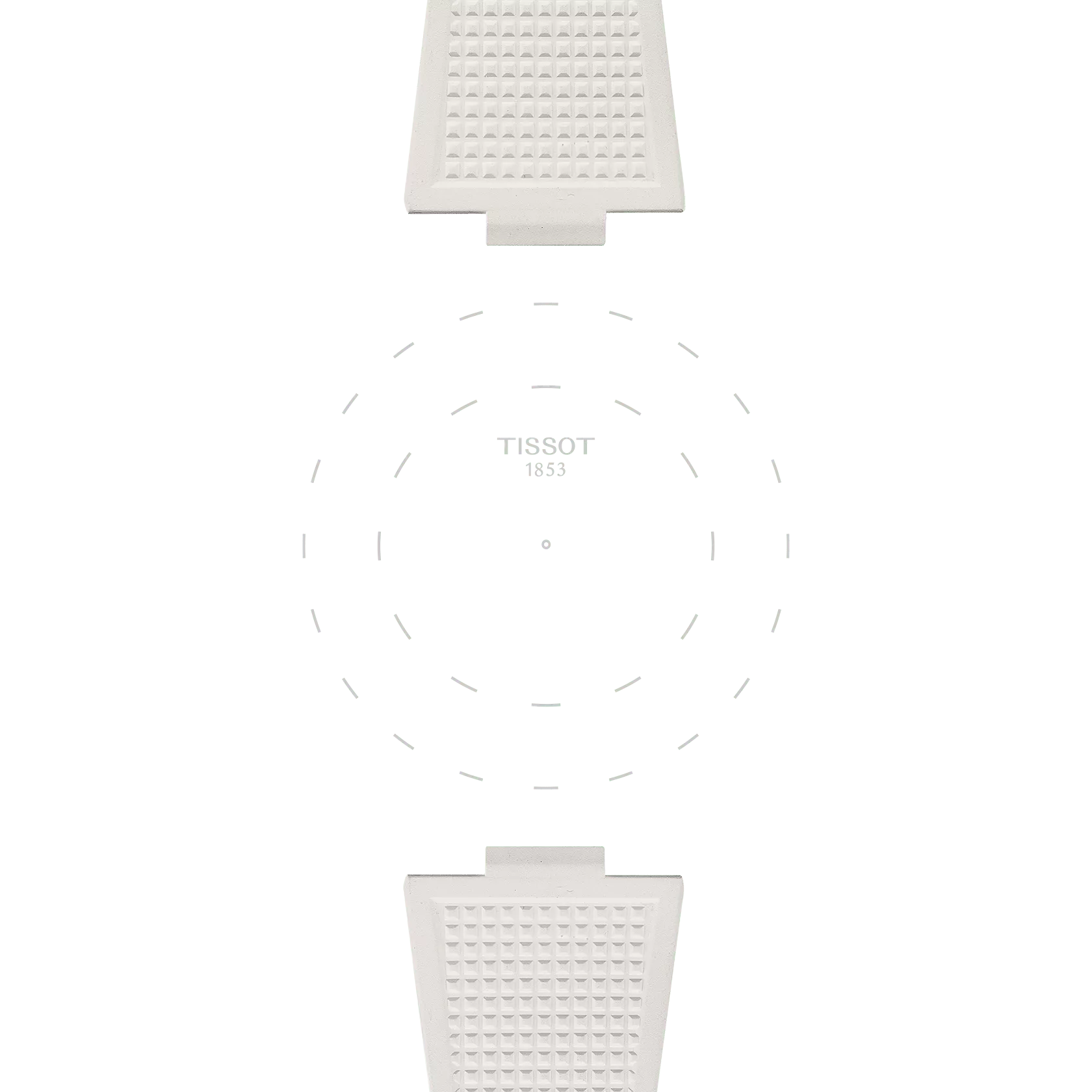 Tissot Prx 40 mm T852048463 Beyaz Kauçuk Kordon