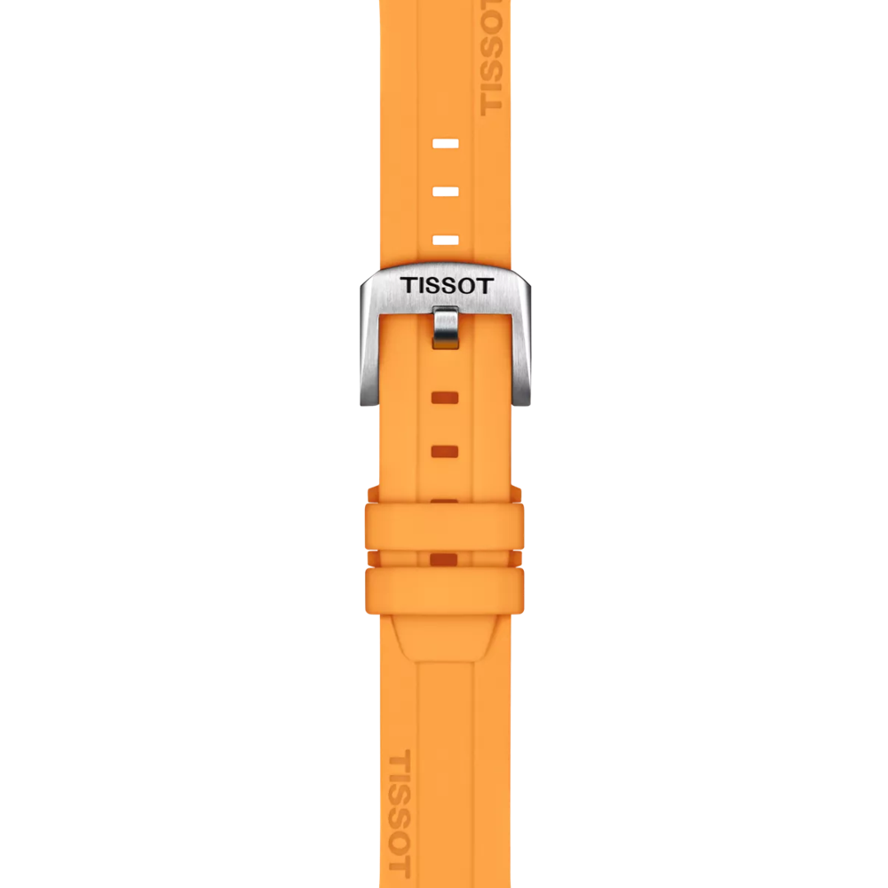 Tissot T852047452 Turuncu Kauçuk Kordon 18 mm