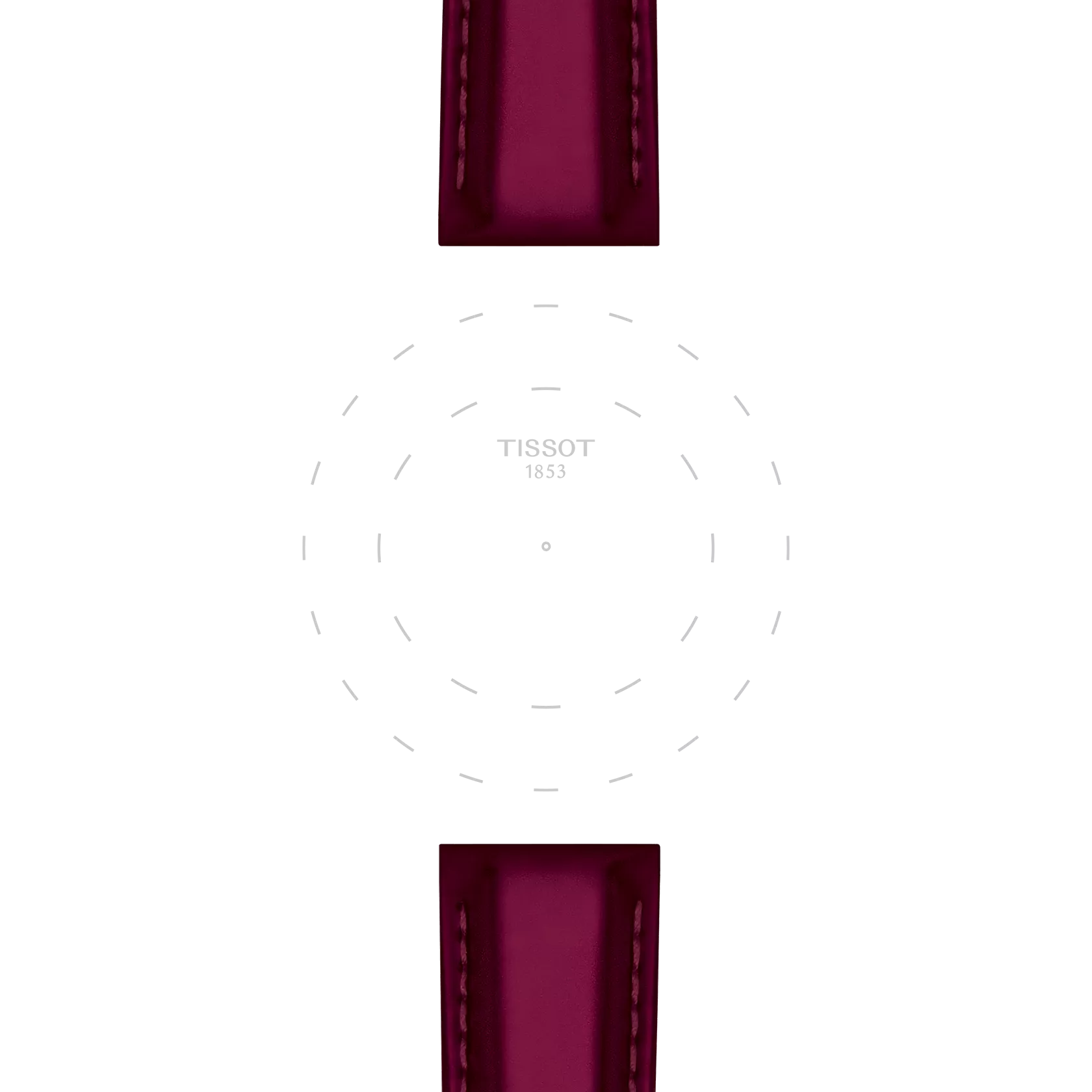 Tissot T852048152 Bordo Sentetik Kordon 18 mm