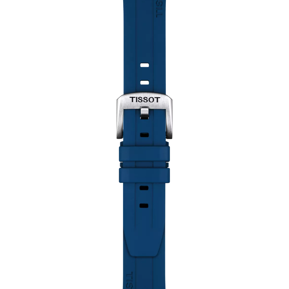 Tissot T852044837 Mavi Kauçuk Kordon 20 mm