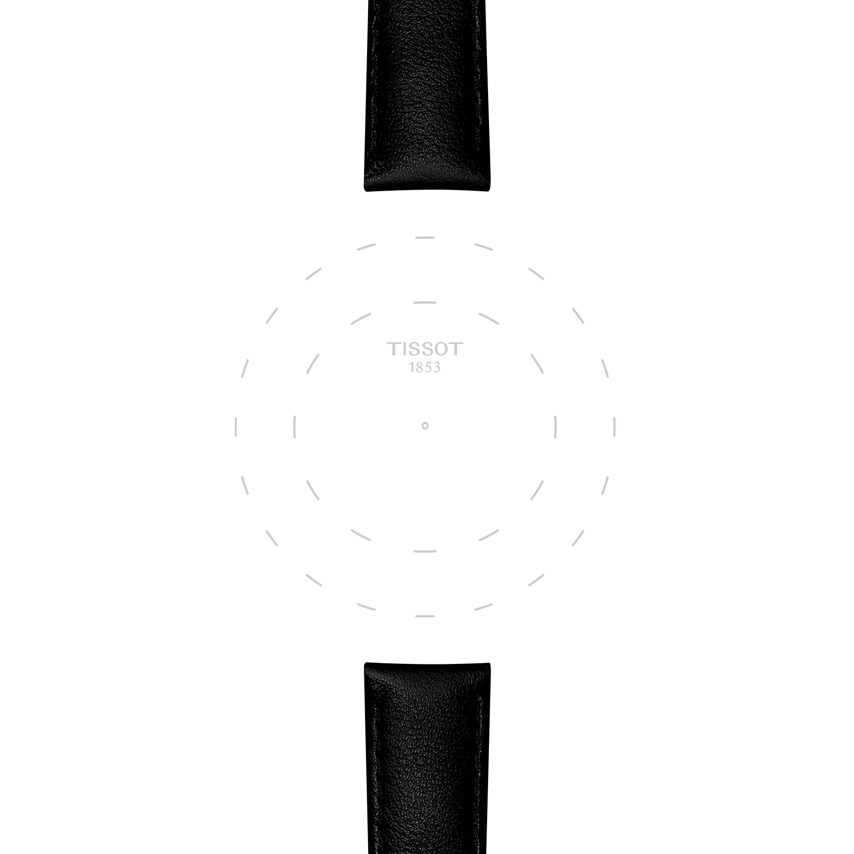 Tissot T852050317 Siyah Sentetik Kordon 16 mm