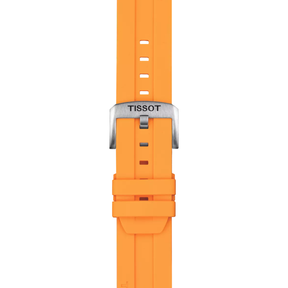 Tissot T852047918 Turuncu Kauçuk Kordon 22 mm