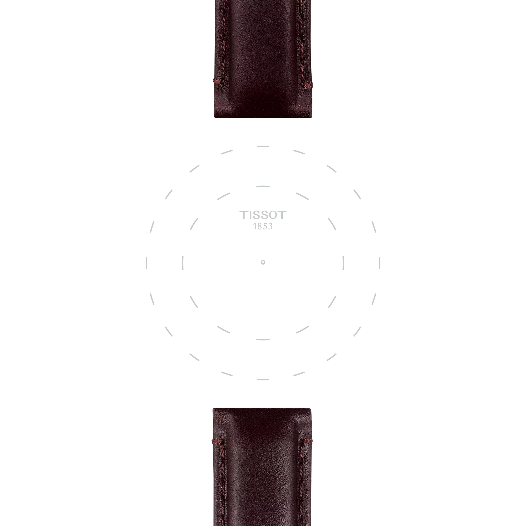 Tissot T852046836 Kahverengi Deri Kordon 20 mm
