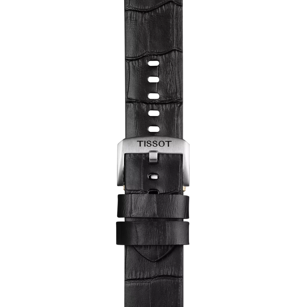 Tissot T852046775 Siyah Deri Kordon 22 mm