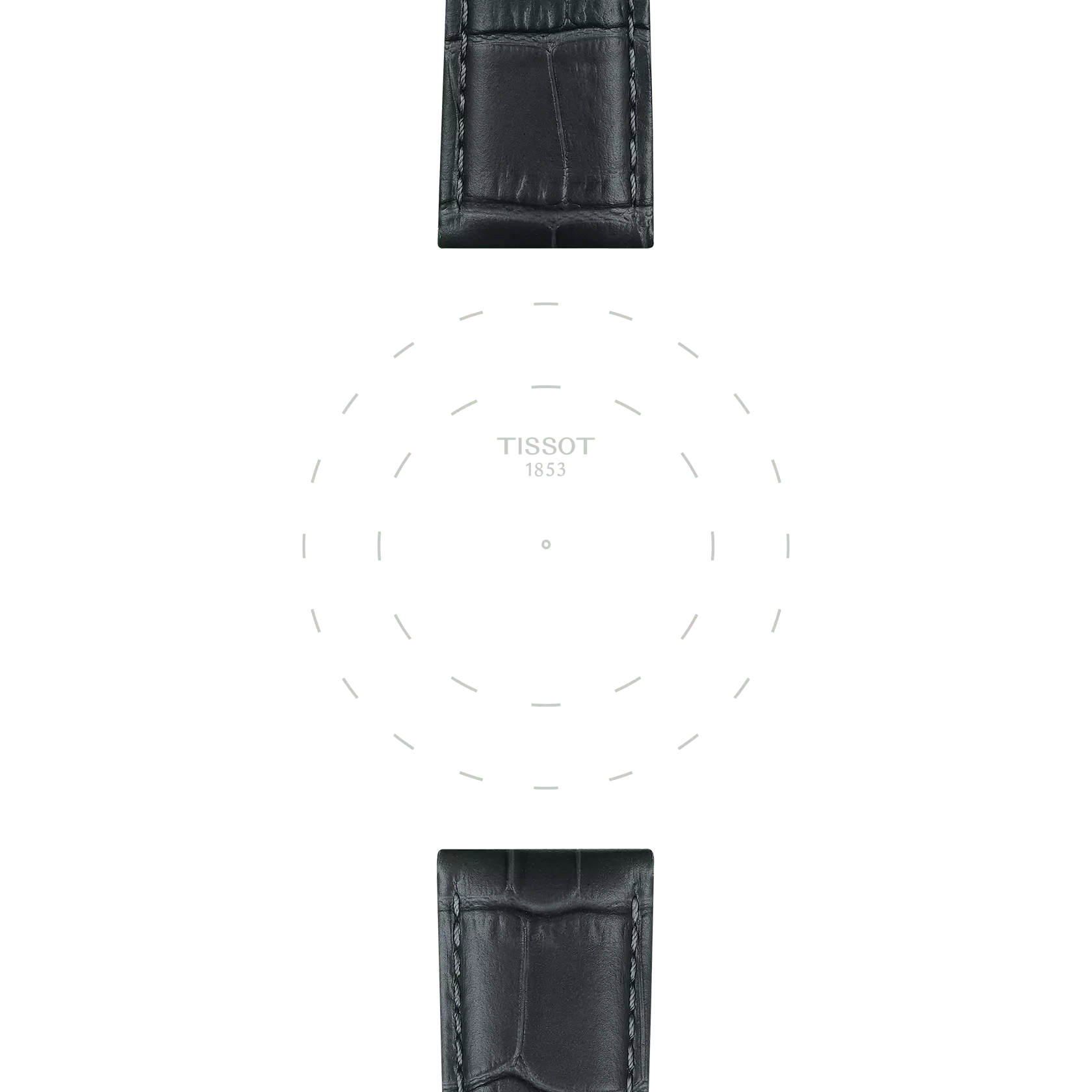 Tissot T852045750 Gri Klipsli Deri Kordon 21 mm