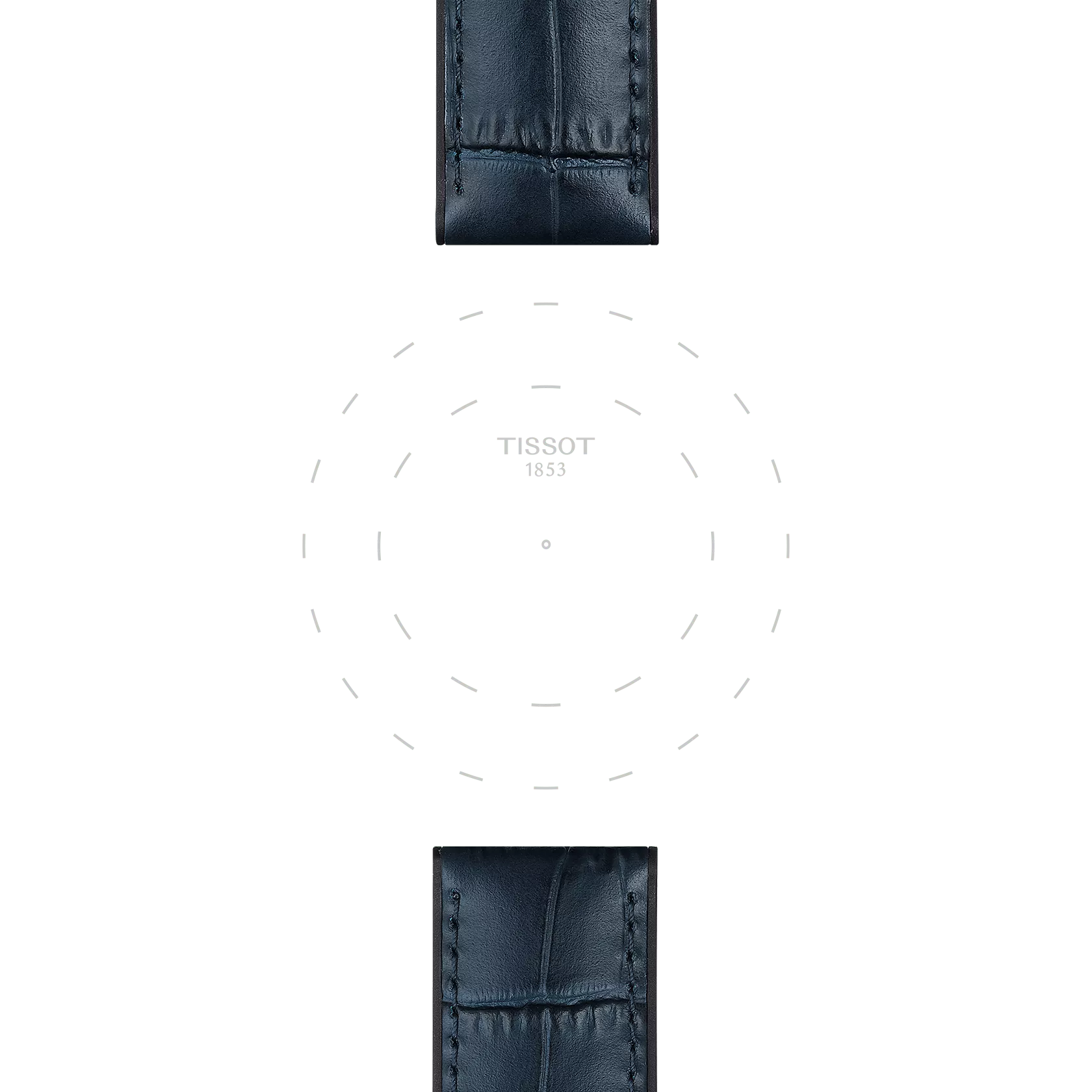 Tissot T852046829 Mavi Deri Kordon 22 mm