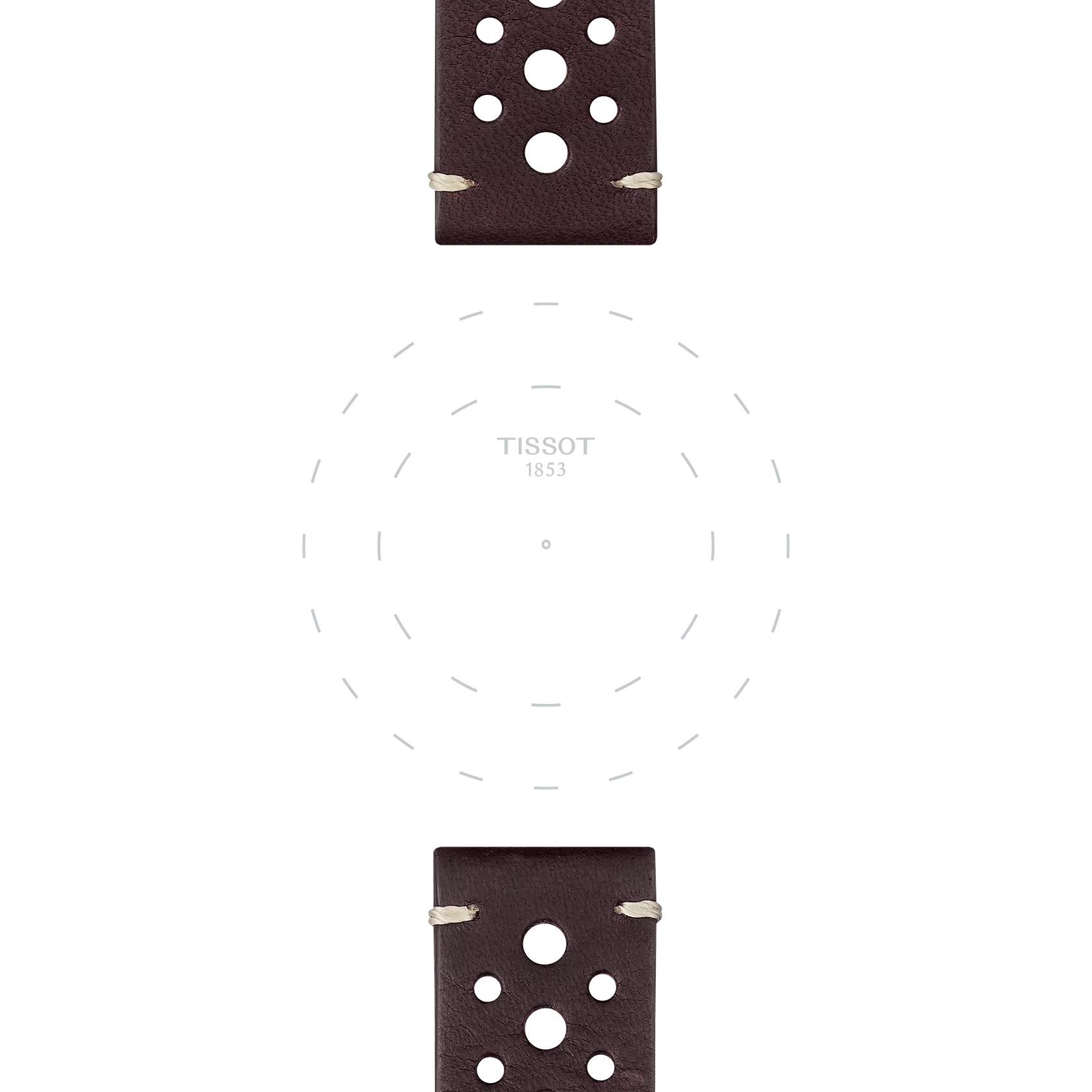 Tissot T852046777 Kahverengi Deri Kordon 22 mm
