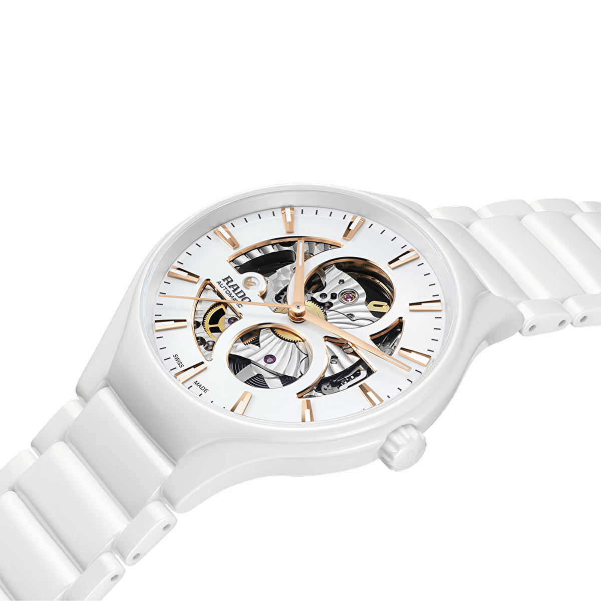 Rado True Round Automatic Open Heart R27115012 Kol Saati