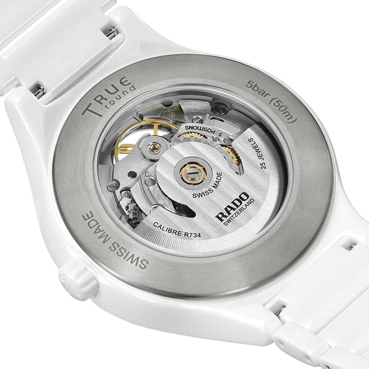 Rado True Round Automatic Open Heart R27115012 Kol Saati