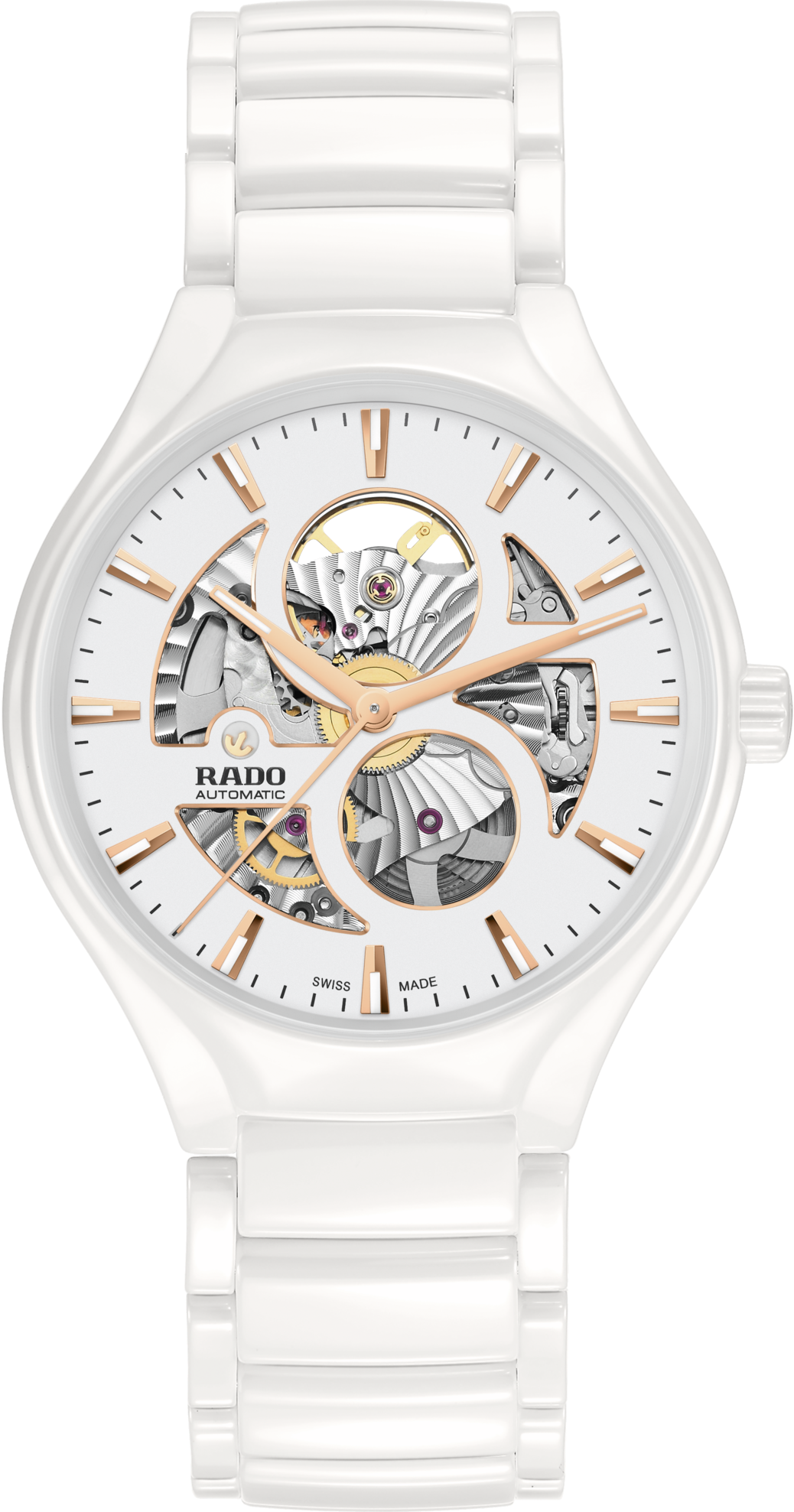 Rado True Round Automatic Open Heart R27115012 Kol Saati