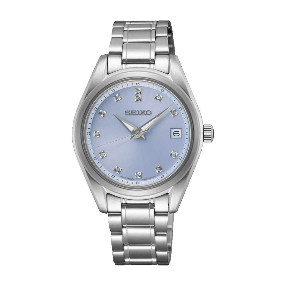 Seiko SUR581P1 Pırlantalı Kadın Kol Saati