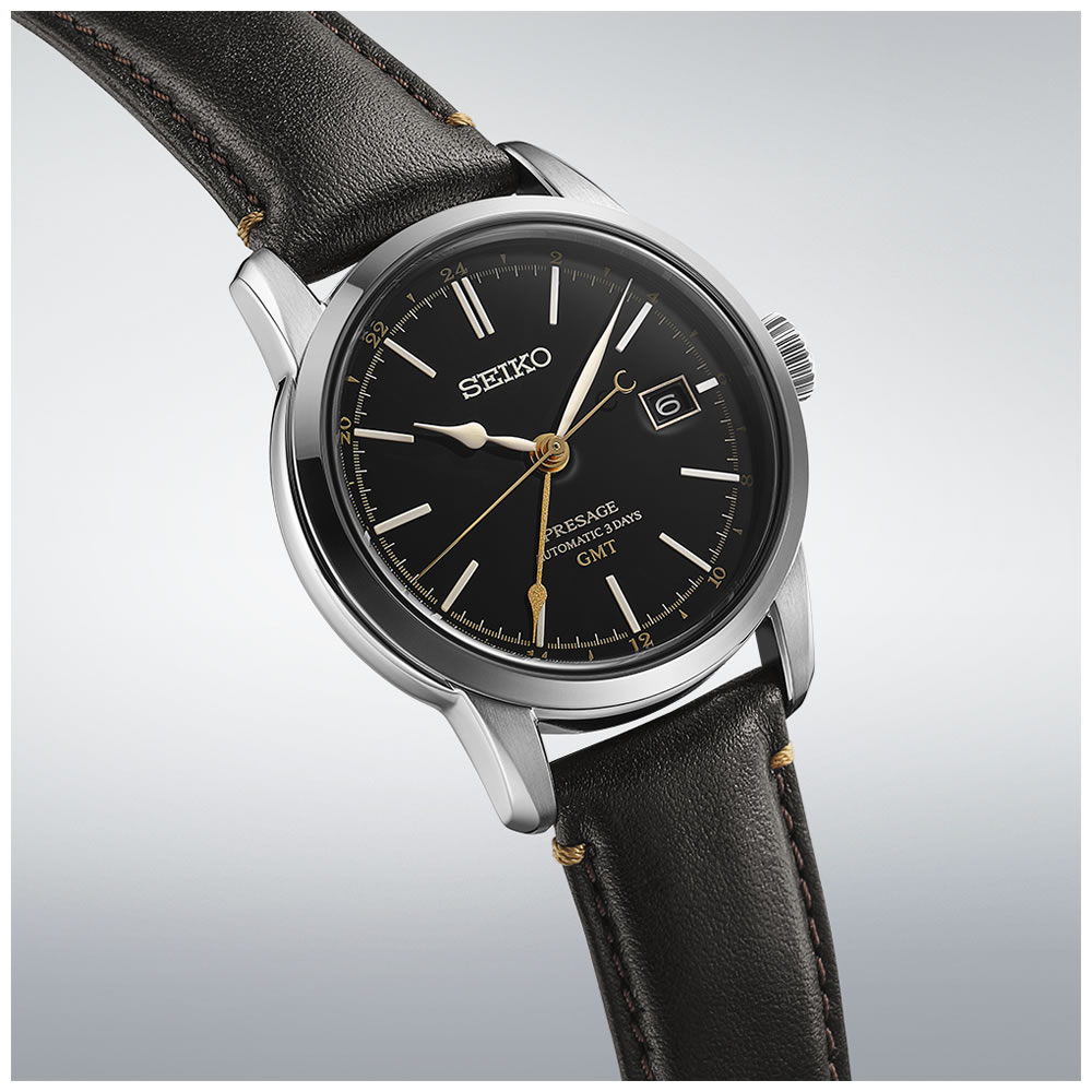 Seiko Presage Automatic GMT SPB447J1 Erkek Kol Saati