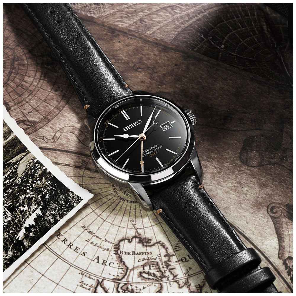 Seiko Presage Automatic GMT SPB447J1 Erkek Kol Saati