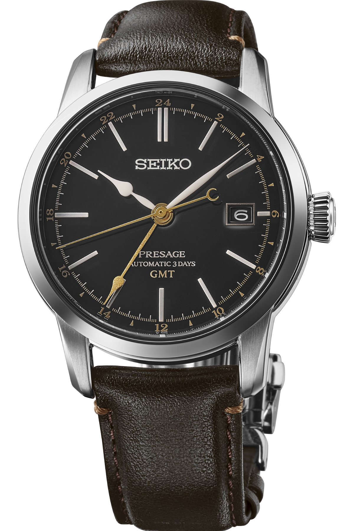 Seiko Presage Automatic GMT SPB447J1 Erkek Kol Saati